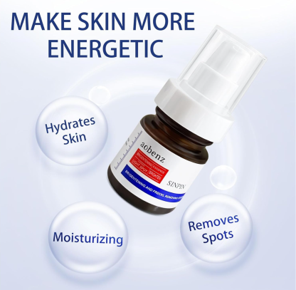 Dark Spot Remover for Face and Body | Advanced Repair Serum for Melasma, Sun Damage, Acne, Dark Spots | Niacinamide Retinol Formula for Men and Women, Suitable for Sensitive Skin, 1.35 fl oz (Buy one, get one free, plus a free eyeliner set) - Image 4