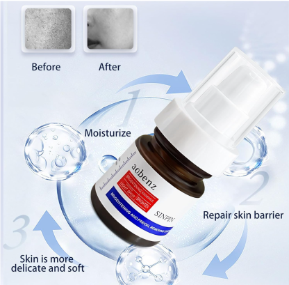 Dark Spot Remover for Face and Body | Advanced Repair Serum for Melasma, Sun Damage, Acne, Dark Spots | Niacinamide Retinol Formula for Men and Women, Suitable for Sensitive Skin, 1.35 fl oz (Buy one, get one free, plus a free eyeliner set) - Image 3